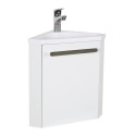 PACK LAVE MAIN SKINO BLANC + ROBINET CHROME