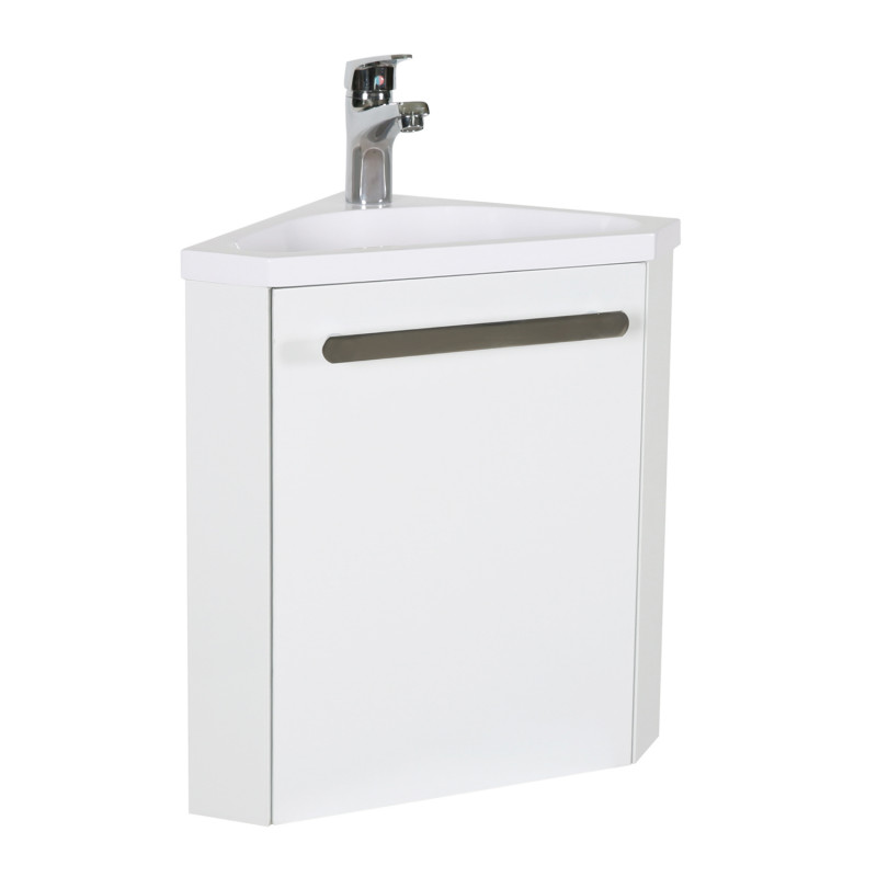 PACK LAVE MAIN SKINO BLANC + ROBINET CHROME
