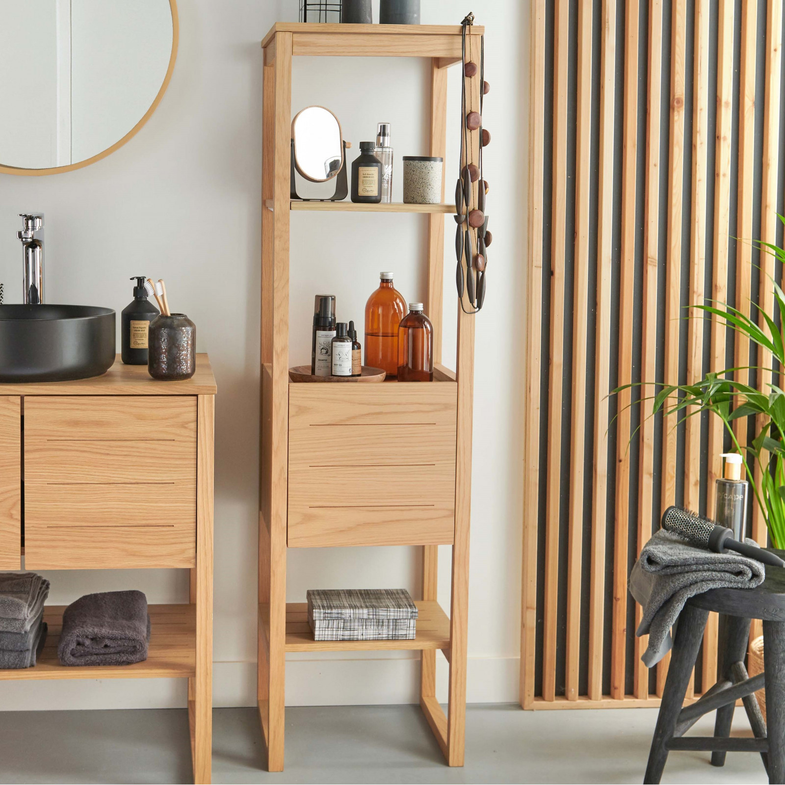 Colonne de salle de bain H145 cm ATOLL