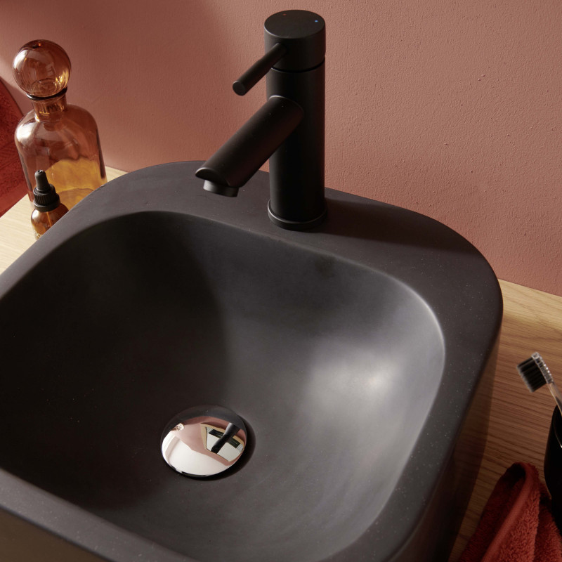 vasque à poser noire