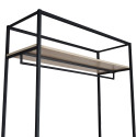 Portants Vêtements en Bois et Métal - Lot de 2 - JUNE