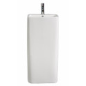 Lavabo colonne blanc céramique H85 cm ELITE