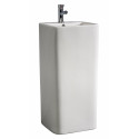 Lavabo colonne blanc céramique H85 cm ELITE