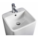 Lavabo colonne blanc céramique H85 cm ELITE