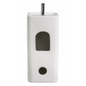 Lavabo colonne blanc céramique H85 cm ELITE