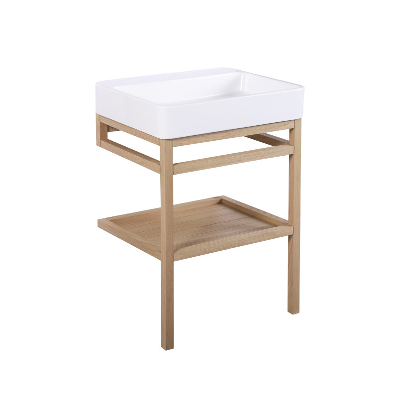 Meuble de salle de bain 60 cm HOPP avec vasque ANDY
