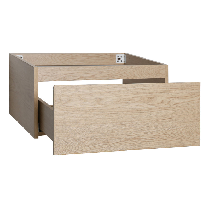 Meuble de salle de bain suspendu avec vasque et miroir WILL