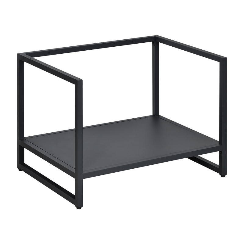 Meuble caisson chêne et piètement sous vasque 60 cm WILL