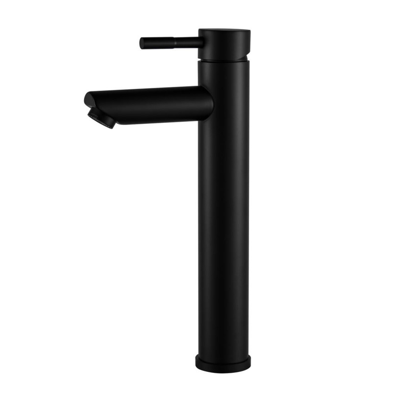 Robinet de salle de bain, noir, GRIFO