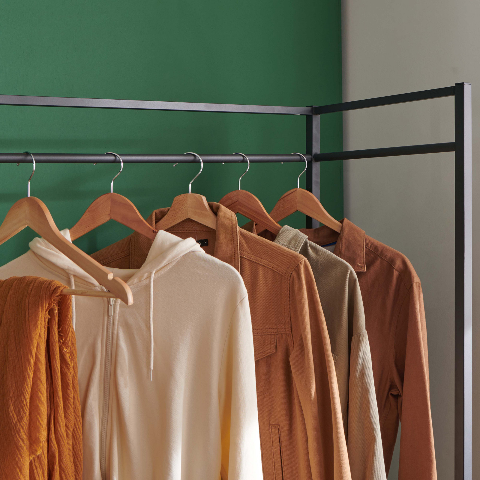 Portant vêtements métal L80 x H165 cm STRADA Portant vêtements métal L80 x H165 cm STRADA