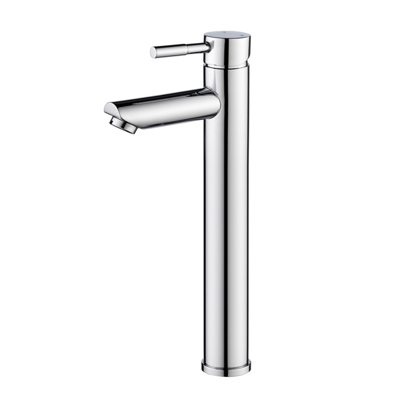 Robinet de salle de bains LINEARE Mitigeur lavabo, Bec haut sans tirette,  Chromé, GROHE