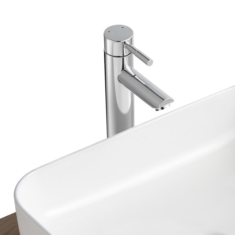 marque generique - Robinet salle de bain mitigeur de lavabo chromé avec  bonde de vidage - Robinet de lavabo - Rue du Commerce
