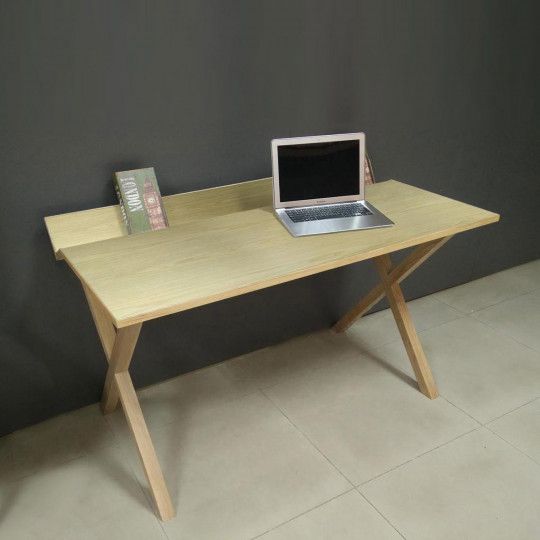 Bureau bois moderne chêne naturel TILT