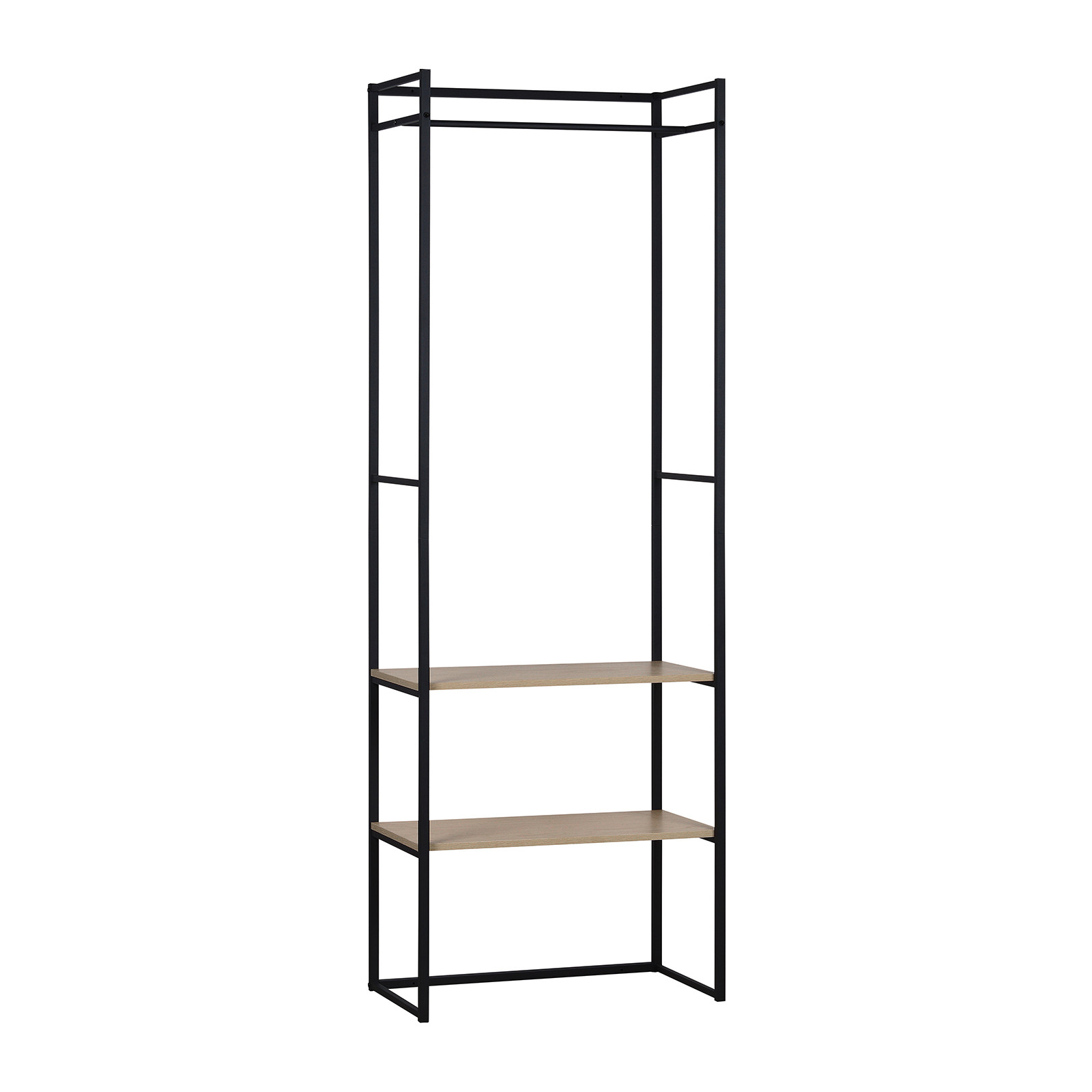 Portant vêtements bois et métal L70 x H200 cm ASHTON
