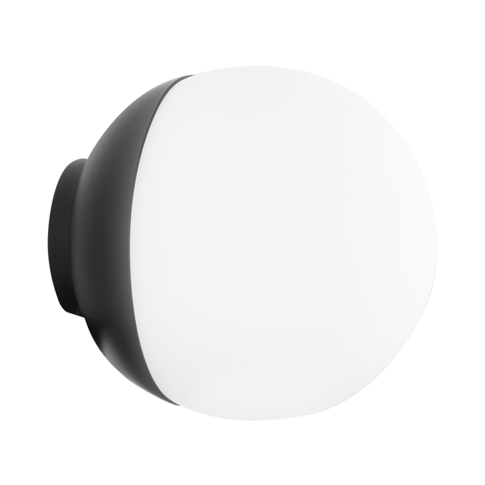 Spot LED SCARLETT Noir 9 cm pour miroir