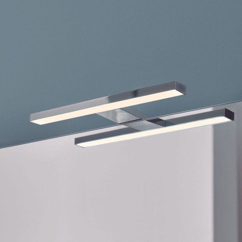Spot LED SARAY chrome 25 cm pour miroir