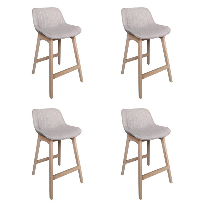 Lot de 4 chaises de cuisine Scandinaves MIA