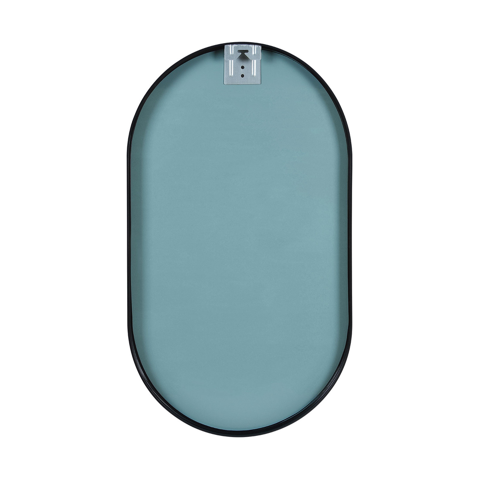 Ensemble meuble lave-mains LISA gris sable avec miroir ovale