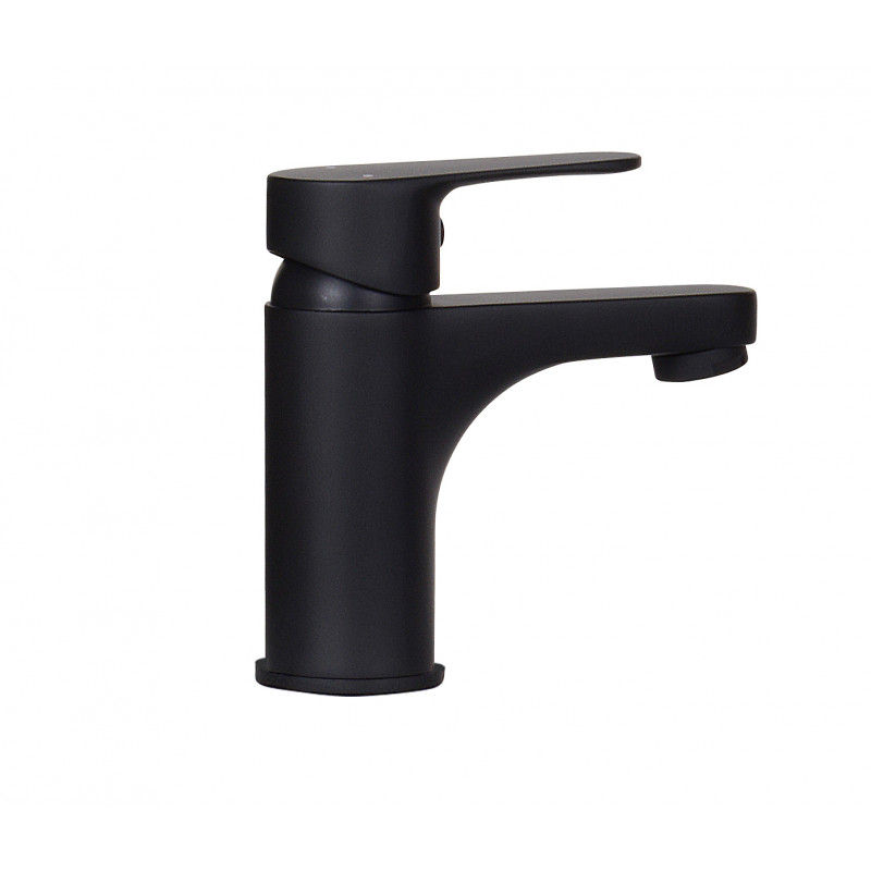 Ensemble meubles lave-mains LISA gris sable + miroir ovale + robinet