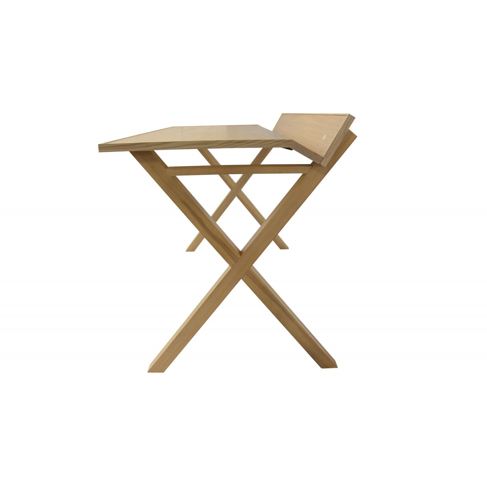 Bureau bois moderne frêne 130 cm TILT Bureau bois moderne frêne 130 cm TILT