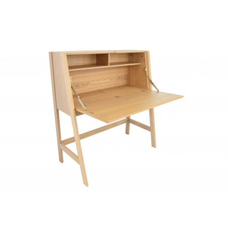 Bureau secrétaire bois 110 cm ELOA Bureau secrétaire bois 110 cm ELOA