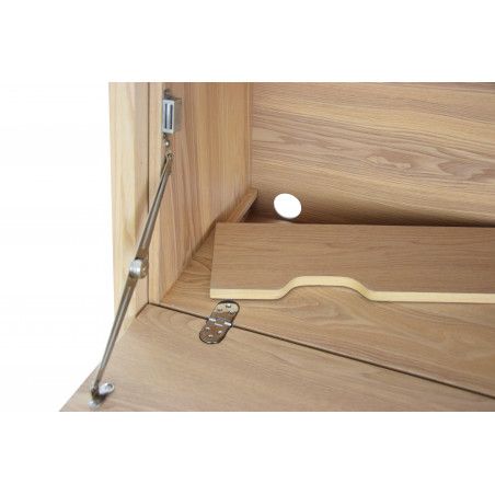 Bureau secrétaire bois 110 cm ELOA Bureau secrétaire bois 110 cm ELOA