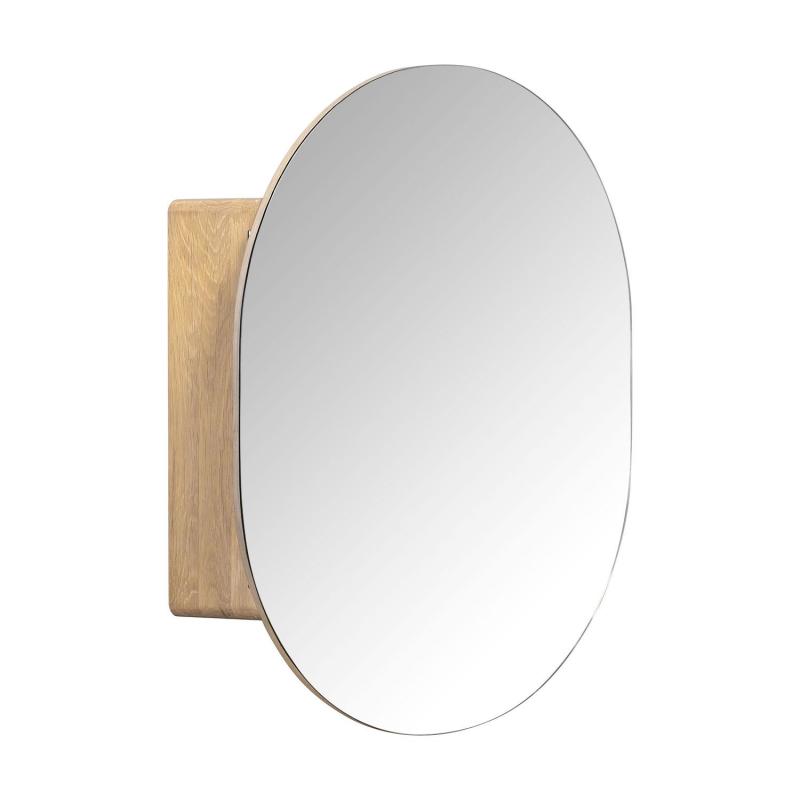 Armoire de toilette Miroir ovale MobIn