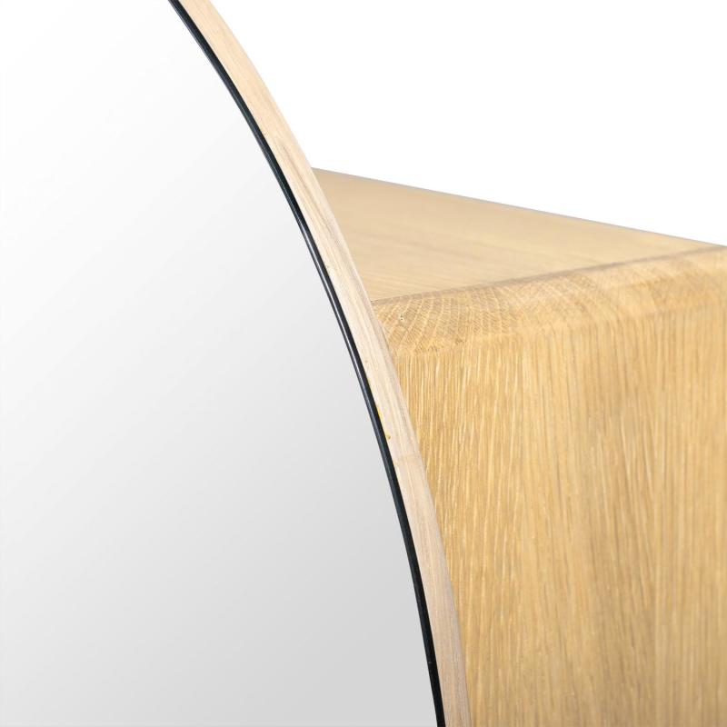 Armoire de toilette Miroir ovale MobIn