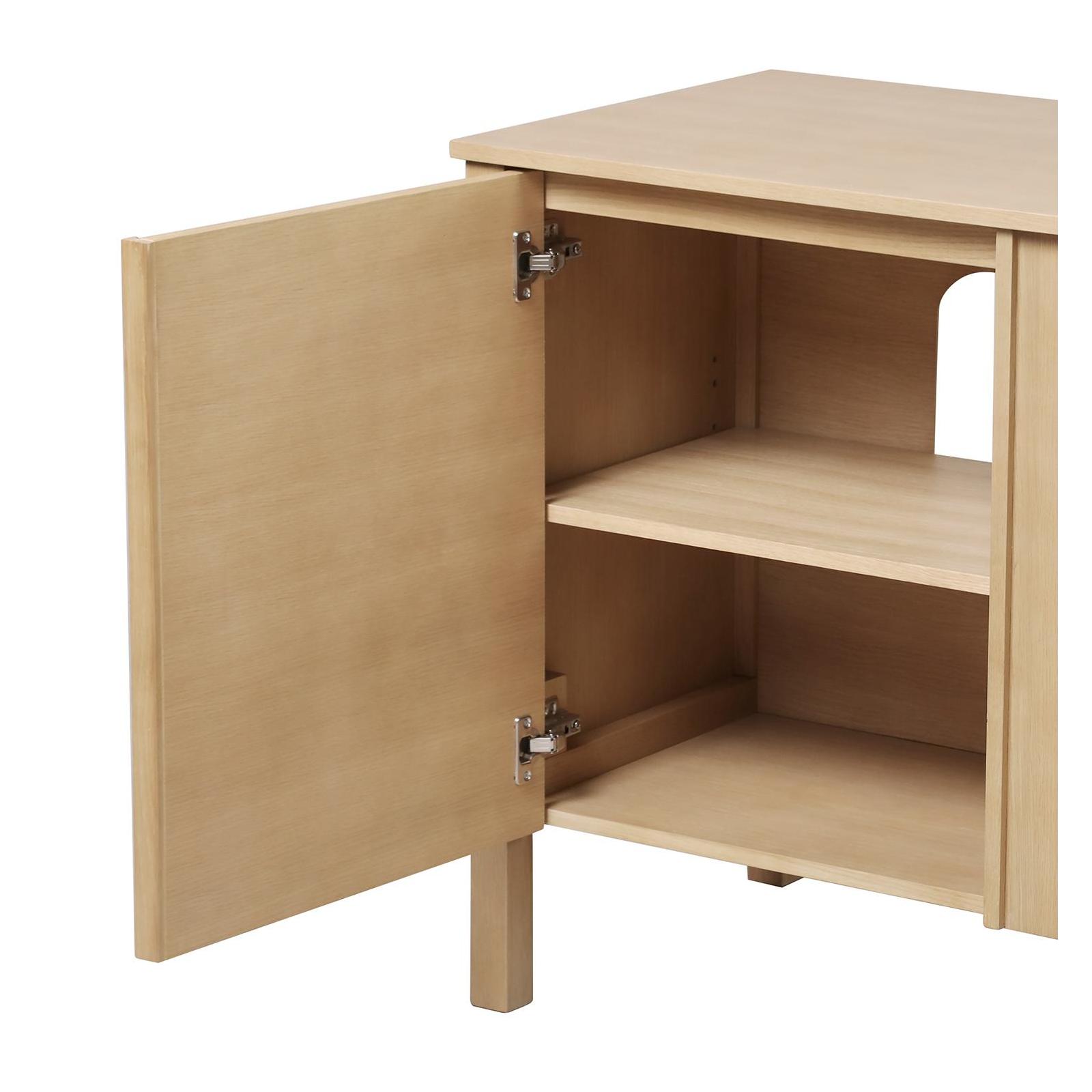 Meuble simple vasque chêne porte lisse 70 cm