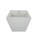 Lavabo colonne blanc céramique 85 cm PAROS