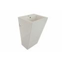 Lavabo colonne blanc céramique 85 cm PAROS