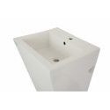 Lavabo colonne blanc céramique 85 cm PAROS