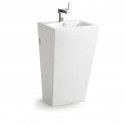 Lavabo colonne blanc céramique 85 cm PAROS