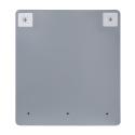 Ensemble meuble double vasque noir carbone 120cm + vasque + 2 miroirs + colonne