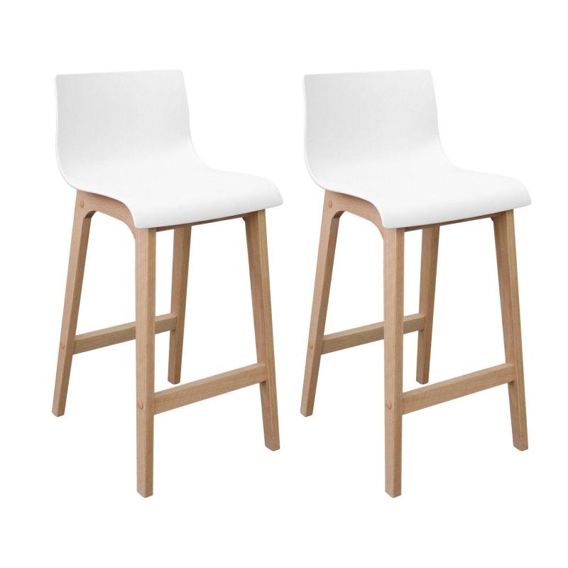 Lot de 2 tabourets de bar