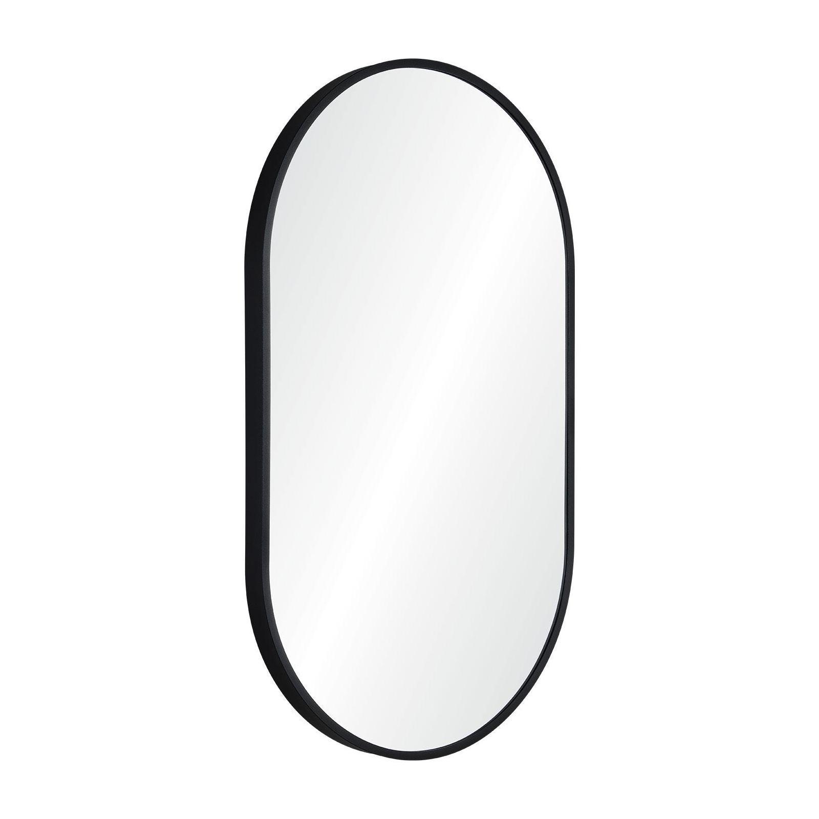 Meuble lave-mains plan fin porte-serviettes côté + vasque noire + robinet + miroir