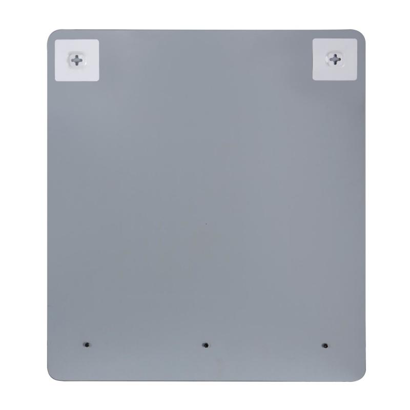 Ensemble meuble simple vasque 60cm décor chêne + vasque noire + robinet + miroir + colonne