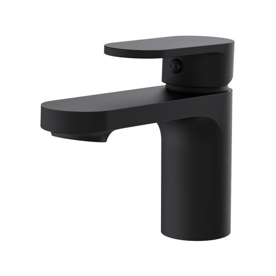 Robinet Eau Froide Noir avec Bulleur Rechange,Pour WC, Salle Bain