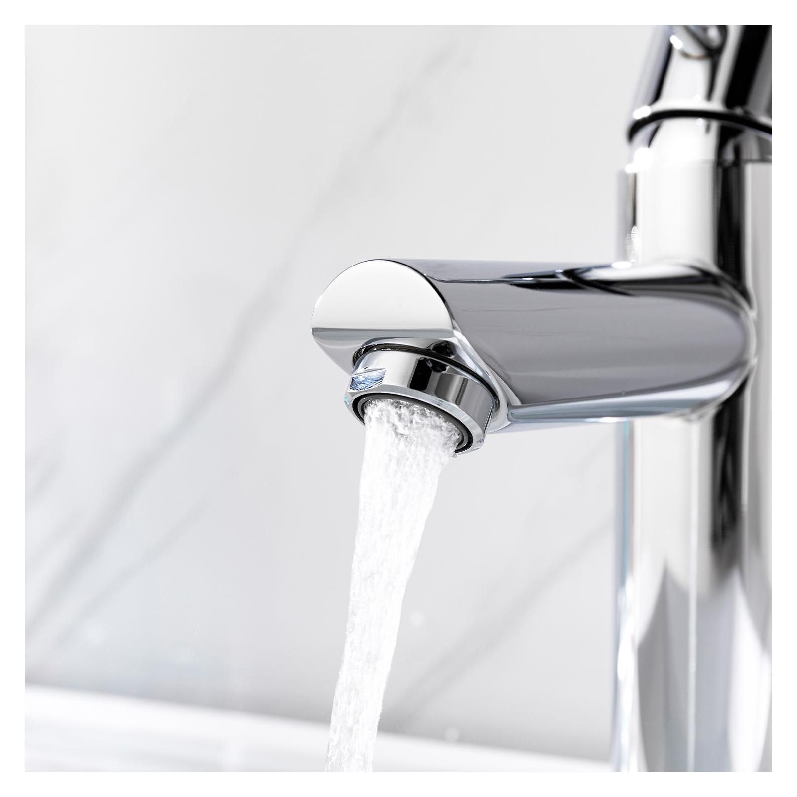 Robinet de salle de bain mitigeur bec bas chromé H17cm Robinet de salle de bain mitigeur bec bas chromé H17cm