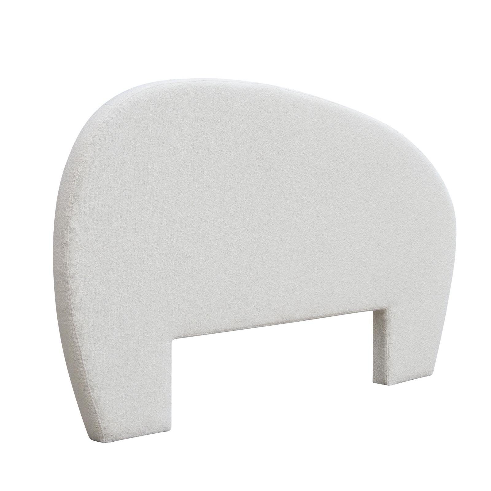 Tête de lit tissu bouclette 165 cm LENA