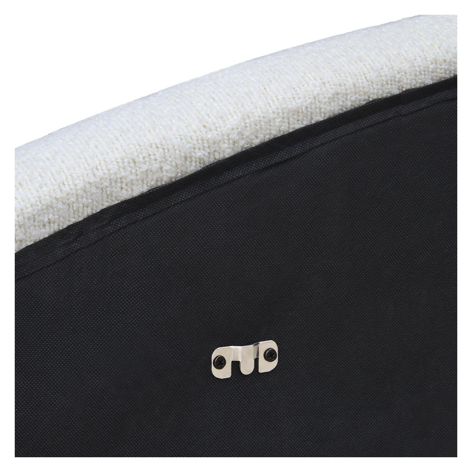 Tête de lit tissu bouclette 165 cm LENA