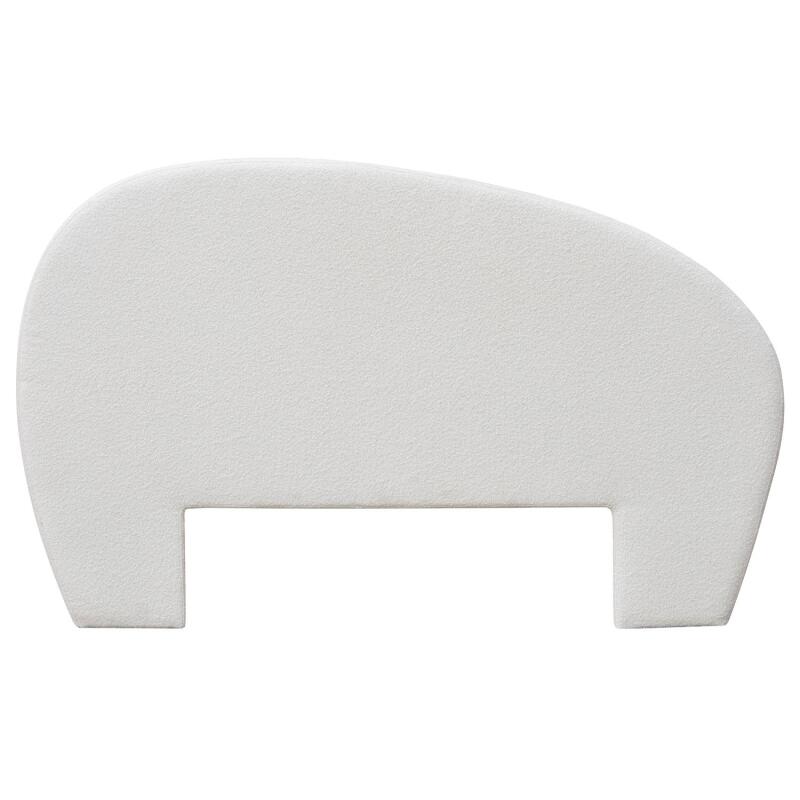 Tête de lit tissu bouclette 165 cm LENA