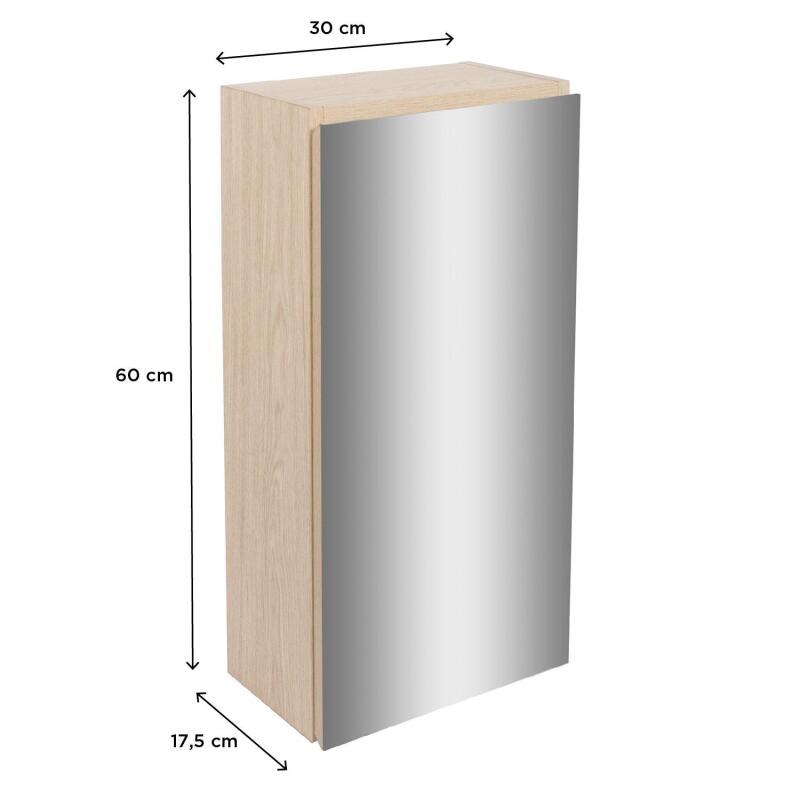 Armoire de toilette WILL Décor chêne MobIn