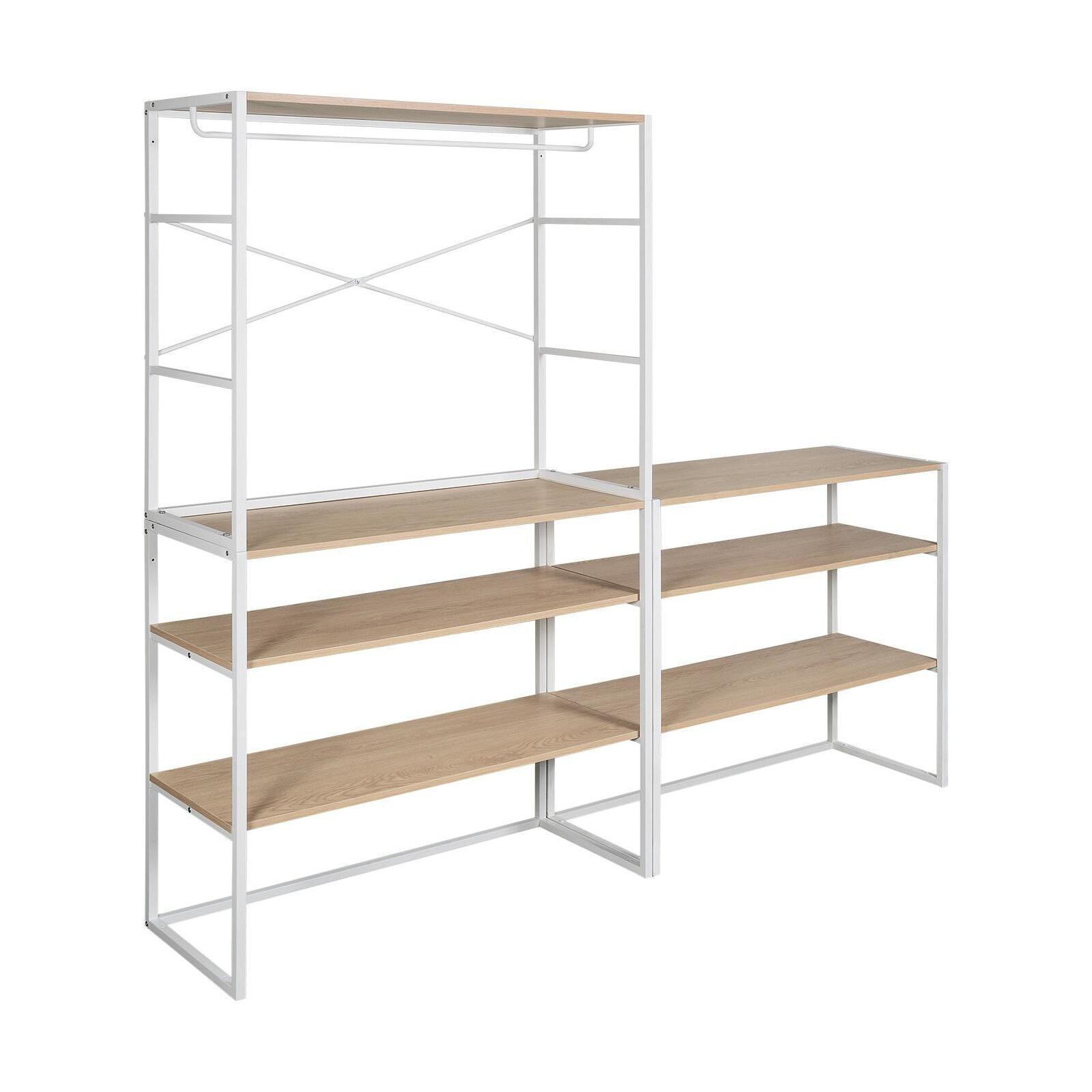 Portants vêtements sous combles modulables - Lot de 3 Portants vêtements sous combles modulables - Lot de 3