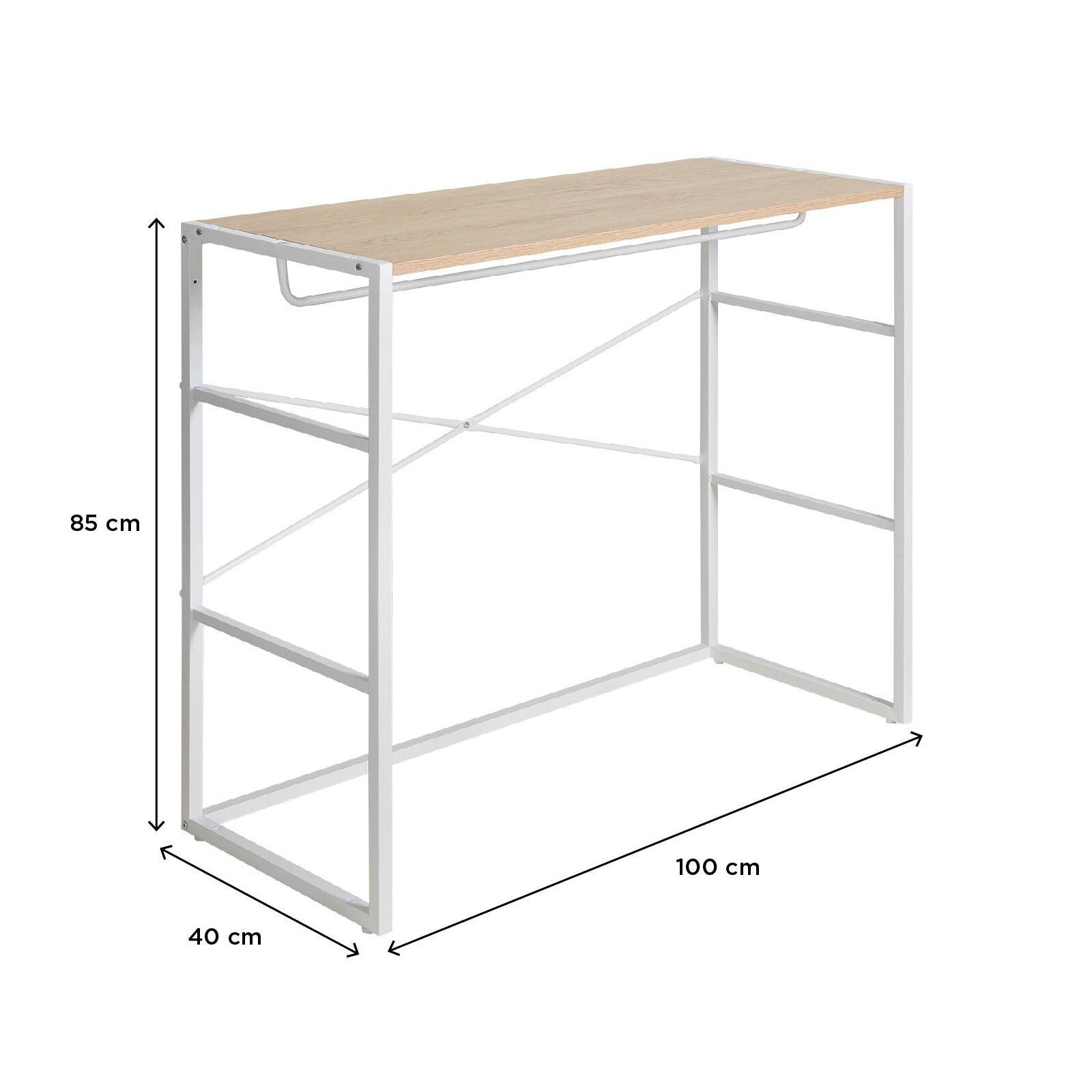 Portant vêtements sous combles penderie L100 x H85 cm