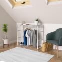 Portant vêtements sous combles penderie L100 x H85 cm