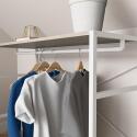 Portant vêtements sous combles penderie L100 x H85 cm