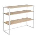 Portant vêtements sous combles étagères L100 x H85 cm