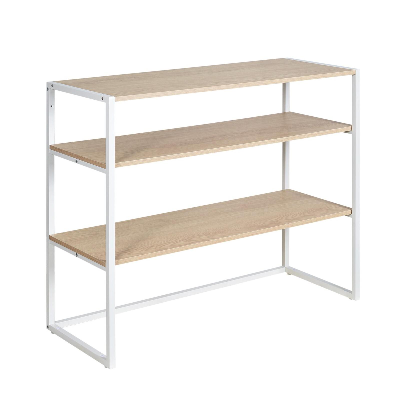 Portant vêtements sous combles étagères L100 x H85 cm