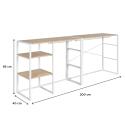 Portants vêtements sous combles modulables - Lot de 2